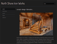 Tablet Screenshot of northshoreironworks.com